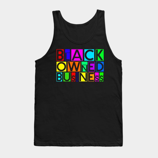 blACK owned 5 Tank Top by medo art 1